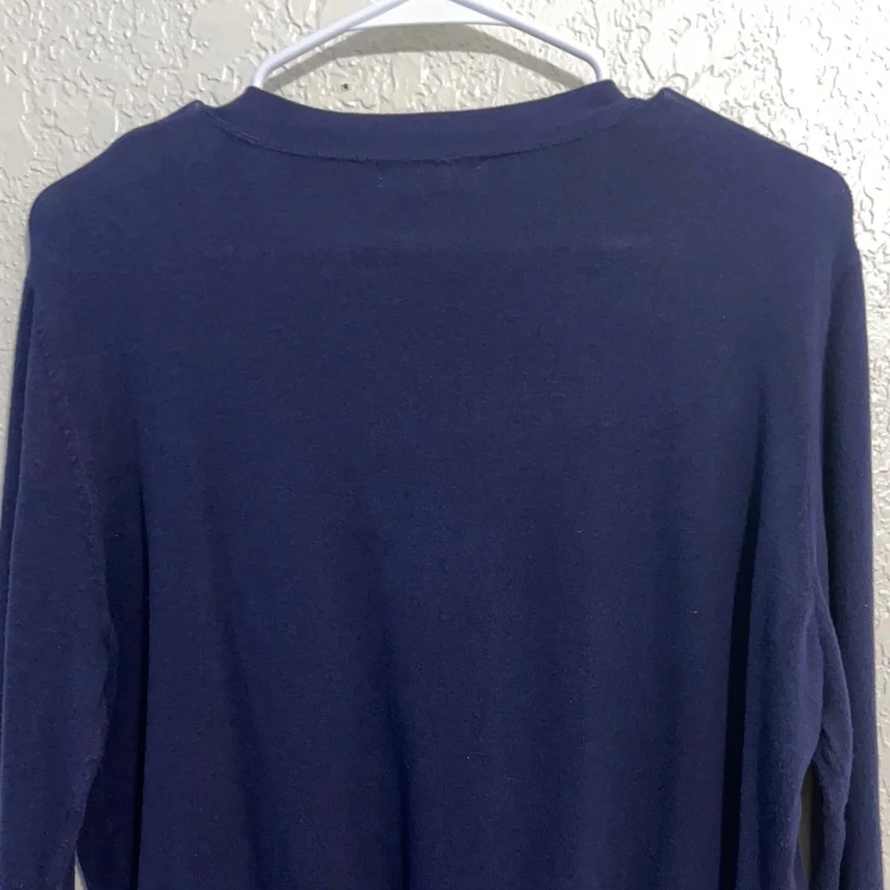Cherokee Navy Blue Women's Cardigan - Picture 4 of 6